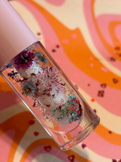 Floral Clear Gloss