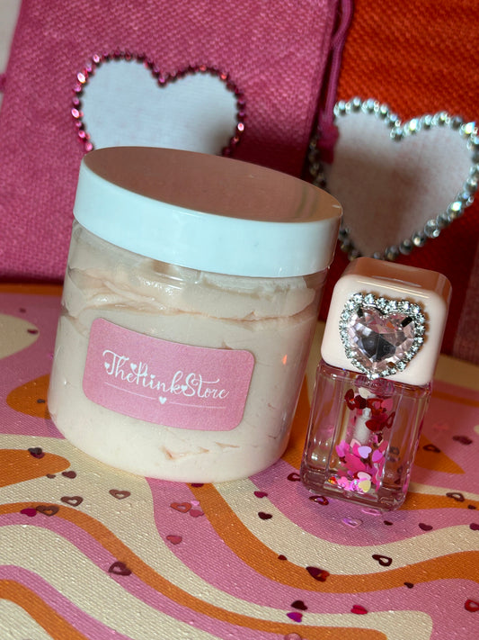 Strawberry Shortcake Shimmer BodyButter & Clear Gloss Bundle